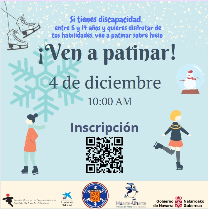 Invitaci&oacute;n Jornada Inclusiva de Patinaje sobre Hielo